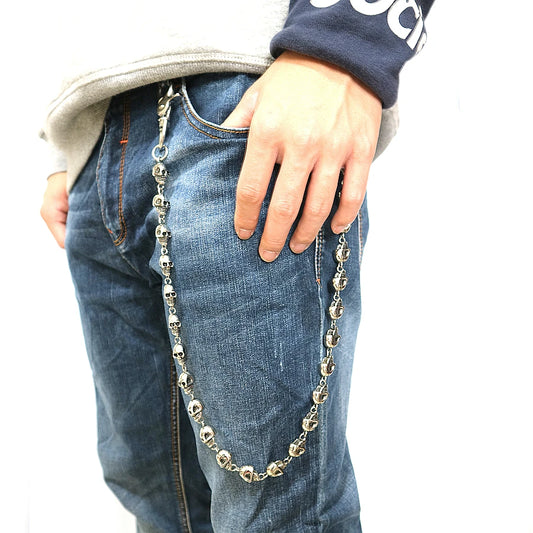 SKELETON JEANS CHAIN