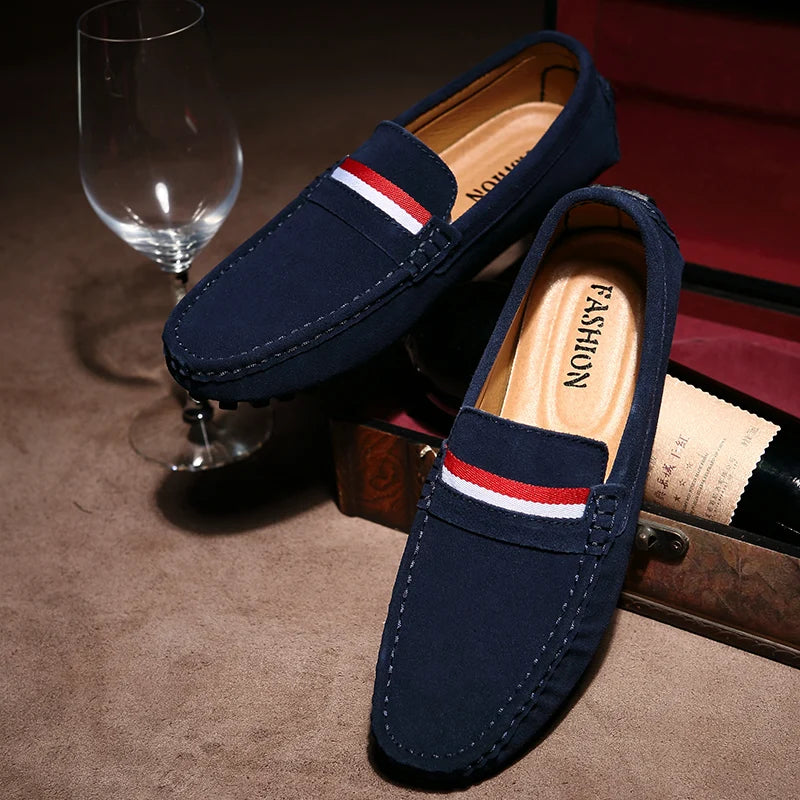 CLASSY SUEDE LOAFERS