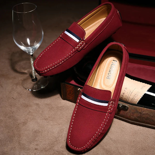 CLASSY SUEDE LOAFERS