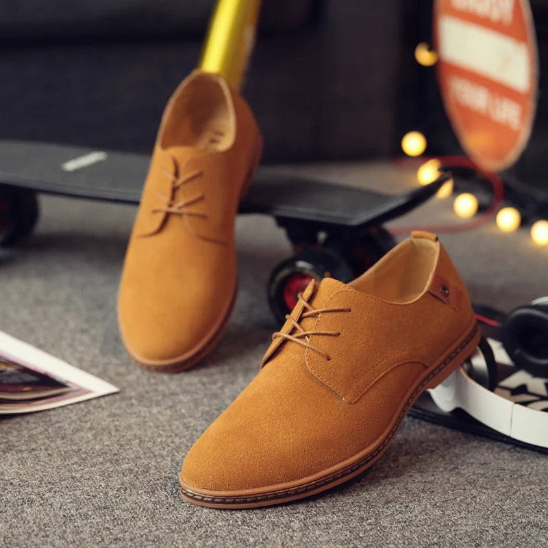 SPRING SUEDE LEATHER SHOES