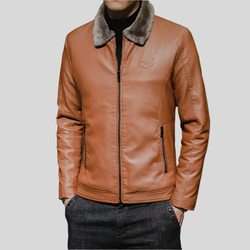 MEN LEATHER JACKET