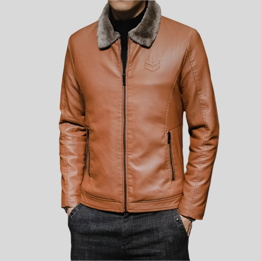 MEN LEATHER JACKET