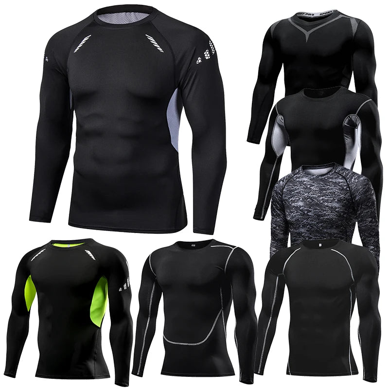 LONG SLEEVE QUICK DRY COMPRESSION TOP