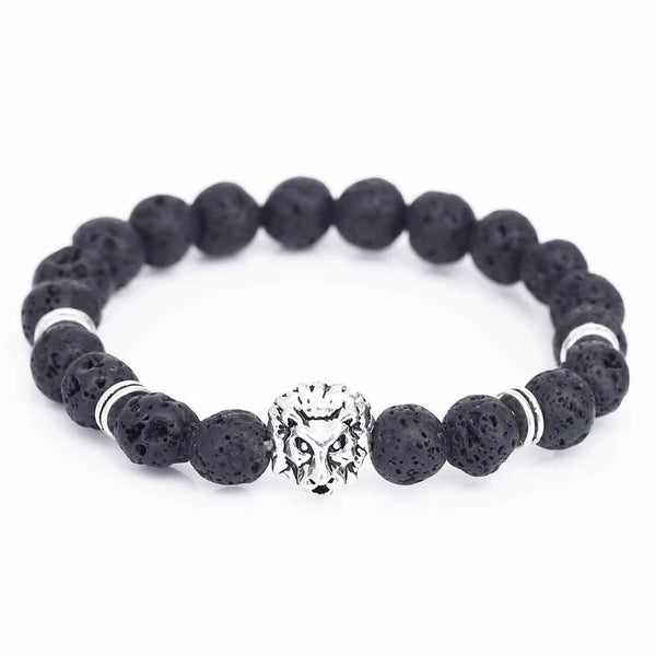 LION HEAD STONE BRACELET