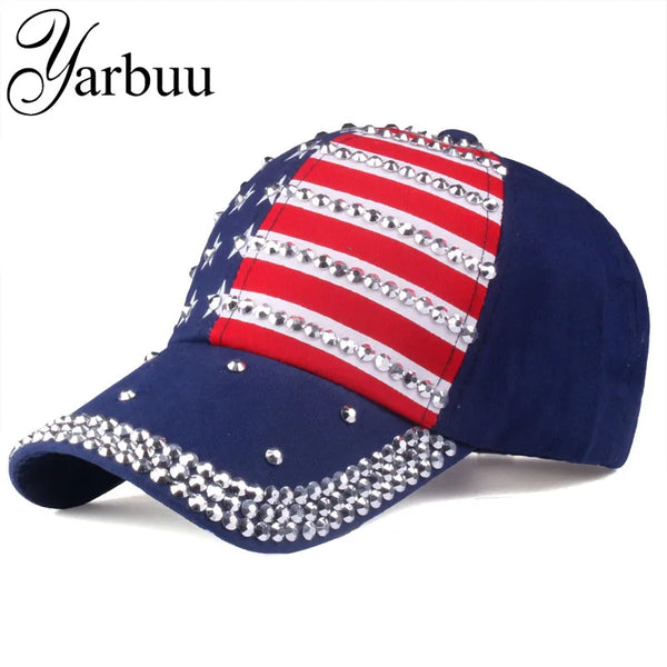 AMERICAN FLAG BASEBALL CAP