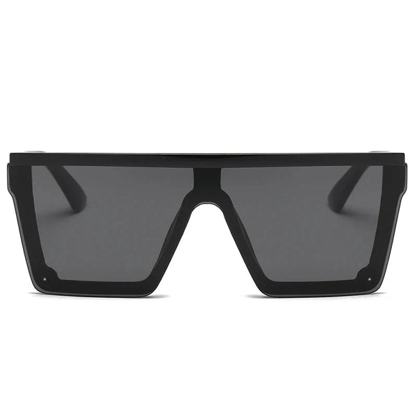 BLACK WAYFARER SUNGLASSES OVERSIZED