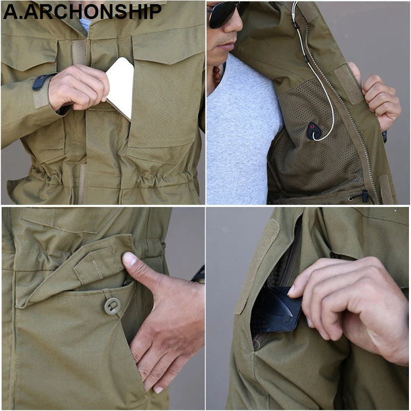 WATERPROOF TACTICAL WINDBREAKER