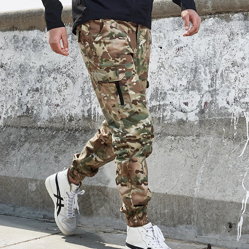 CASUAL CAMO CARGO PANTS