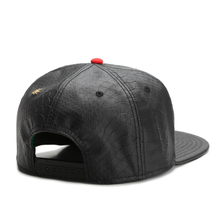 CASUAL LEATHER BASEBALL CAP