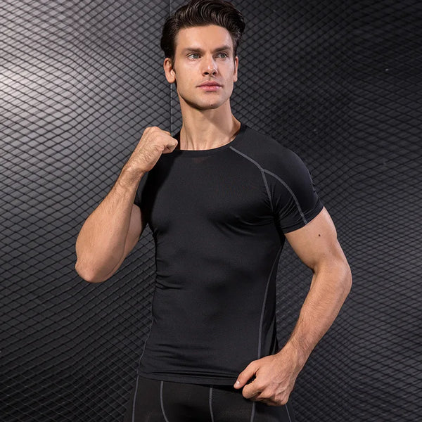 ARMY SHORT SLEEVE FITNESS T-SHIRT