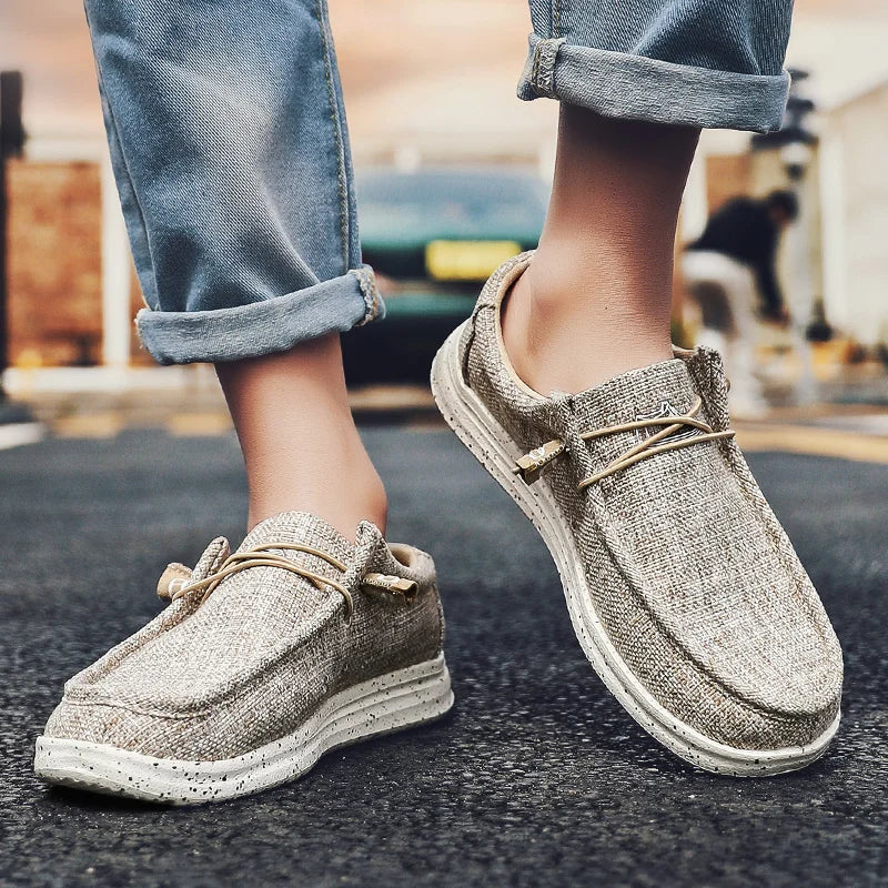 BREATHABLE MESH LOAFERS