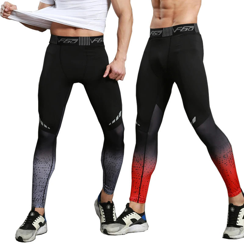 GRADIENT COLOR DRY FIT WORKOUT LEGGINGS