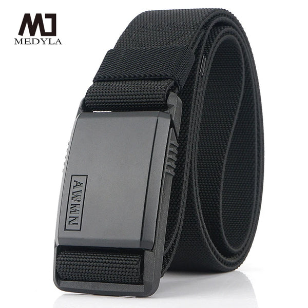 NYLON BELT METAL MAGNETIC BUCKLE