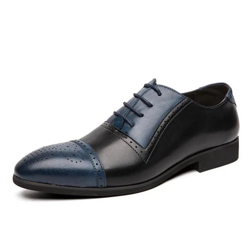 LEATHER BROGUES SHOES