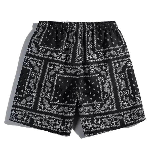 CASUAL PAISLEY SHORTS