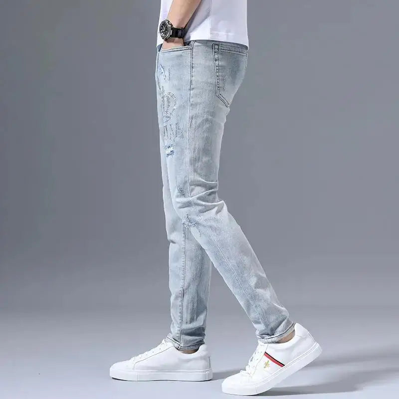 SLIM FIT LIGHT JEANS