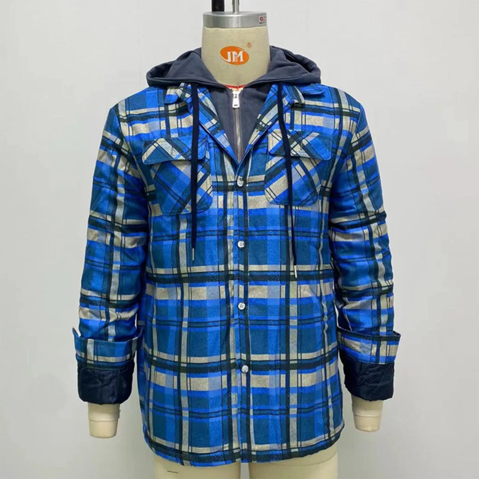 QUILTED PLAID JACKET