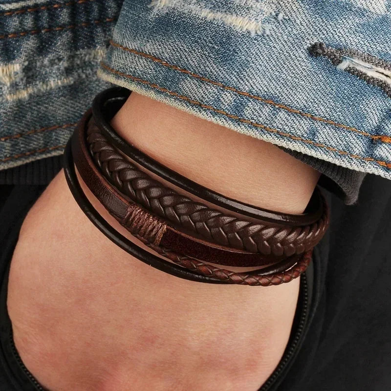 GENUINE LEATHER BRACELET