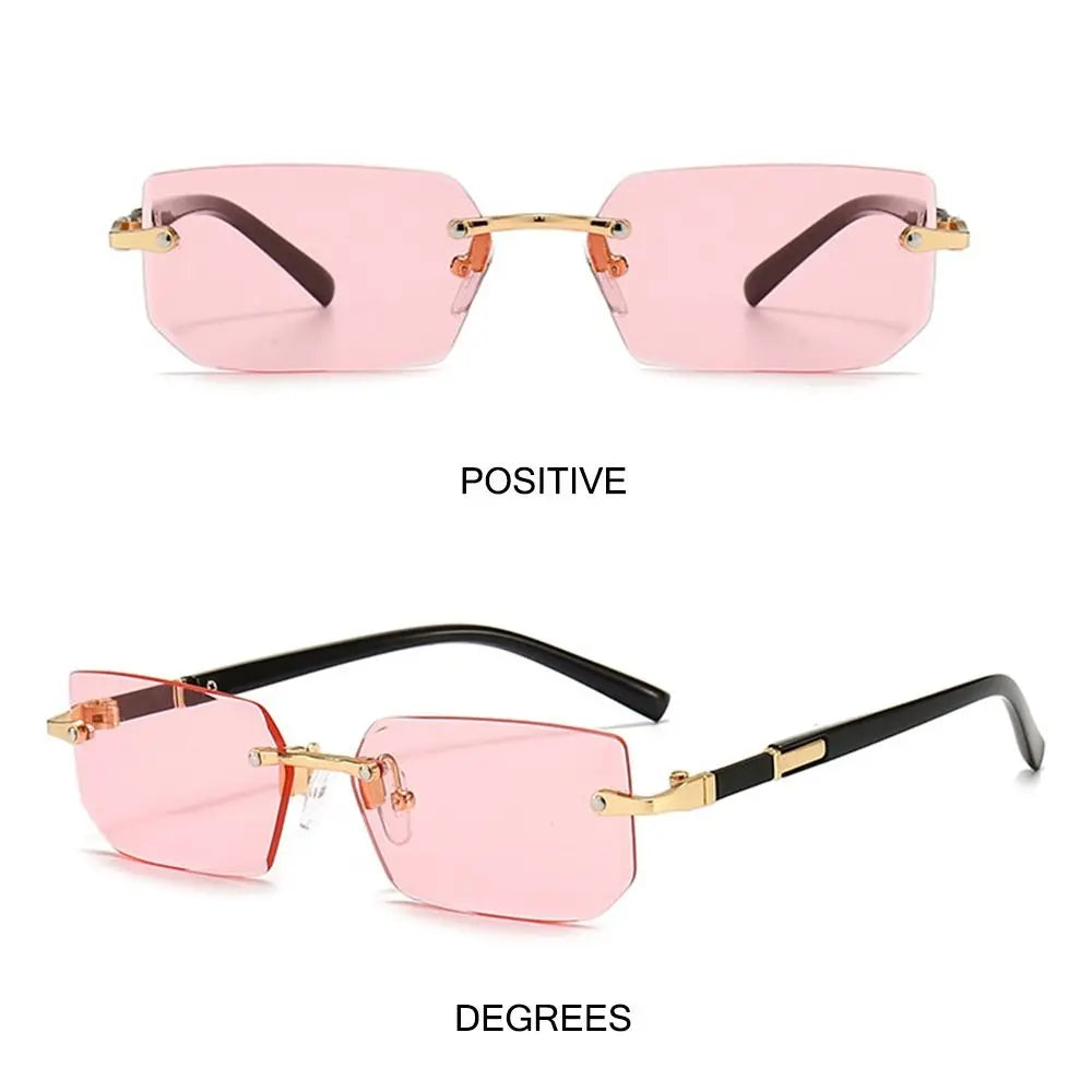 RETRO RIMLESS SUNGLASSES