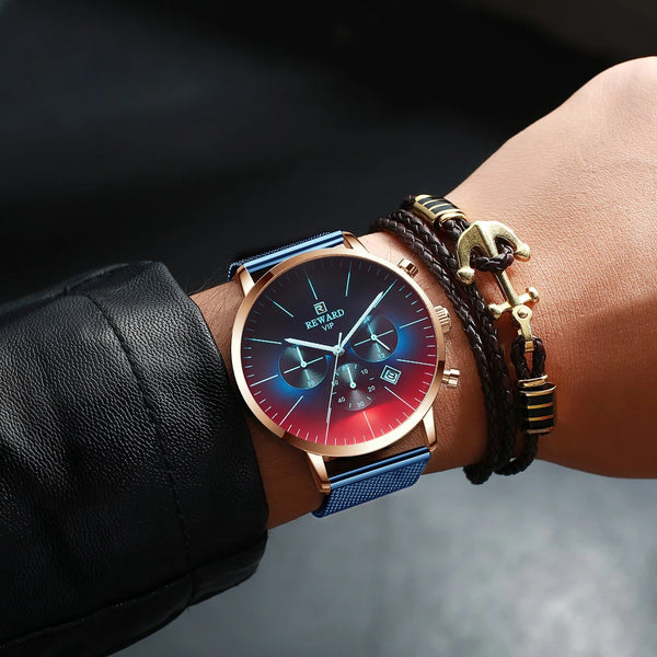 FASHION COLOR CHRONOGRAPH WATCH