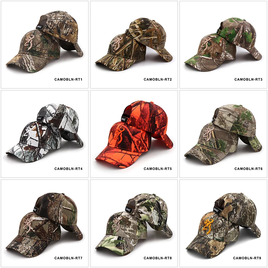 CAMO BASEBALL CAP