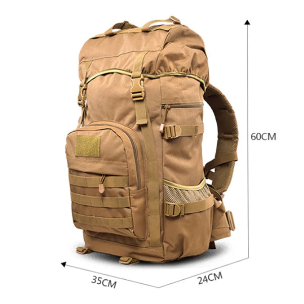 50 L MILITARY TACTICAL BACKPACK