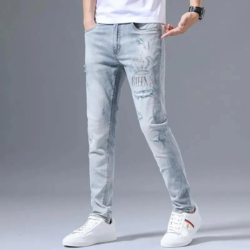 SLIM FIT LIGHT JEANS