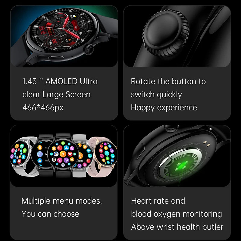 SMARTWATCH WITH HEART MONITOR