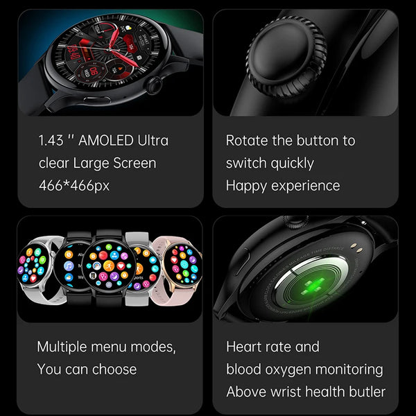 SMARTWATCH WITH HEART MONITOR