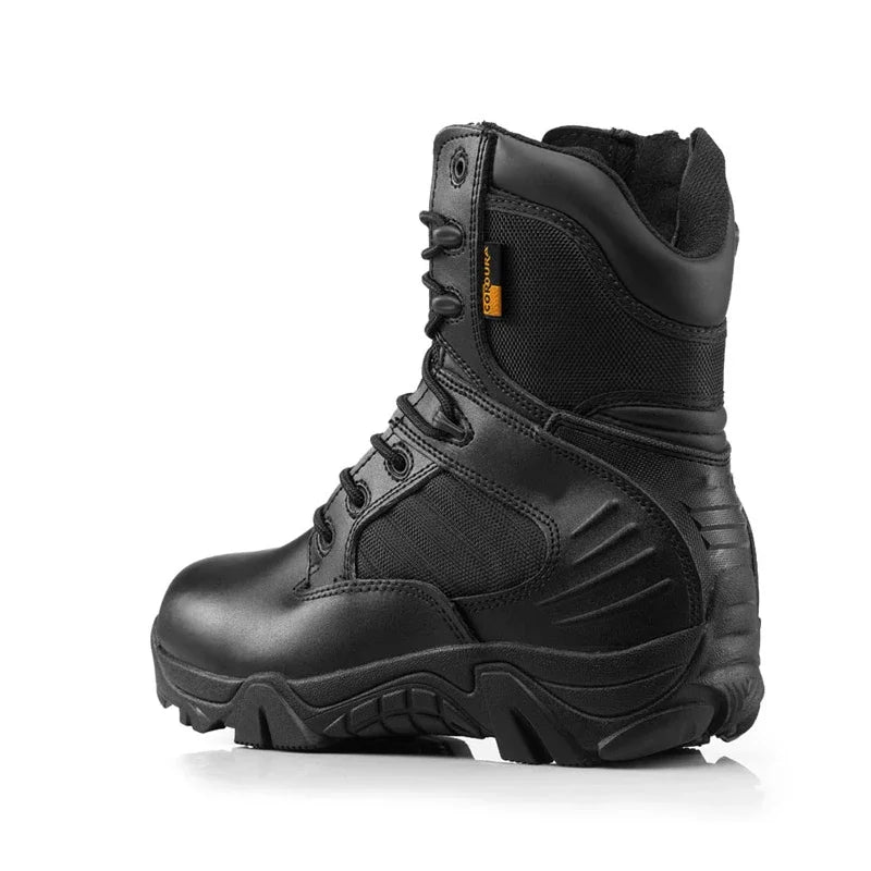 WINTER LEATHER COMBAT BOOTS