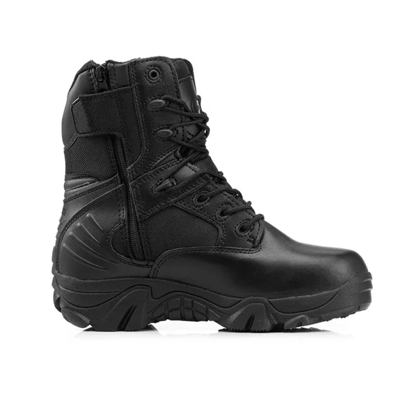 WINTER LEATHER COMBAT BOOTS