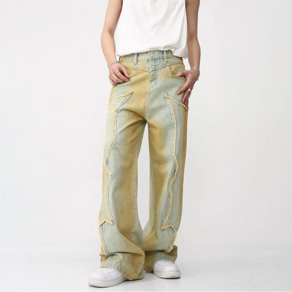 HIGH STREET GRADIENT JEANS