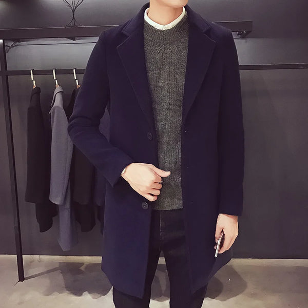 WOOL BUSINESS COAT