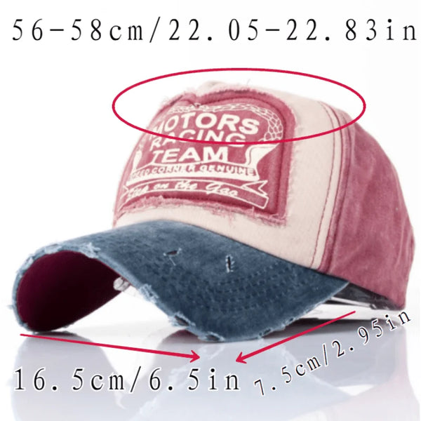 MOTORS RACING TEAM BASEBALL CAP