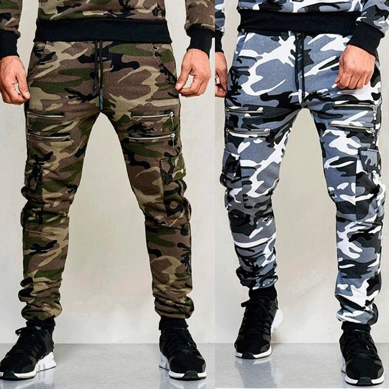 CAMOUFLAGE JOGGER PANTS