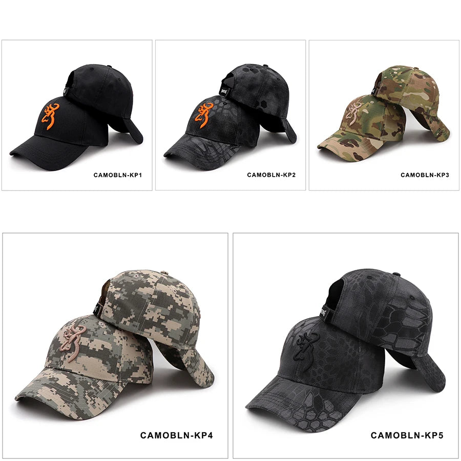 CAMO BASEBALL CAP