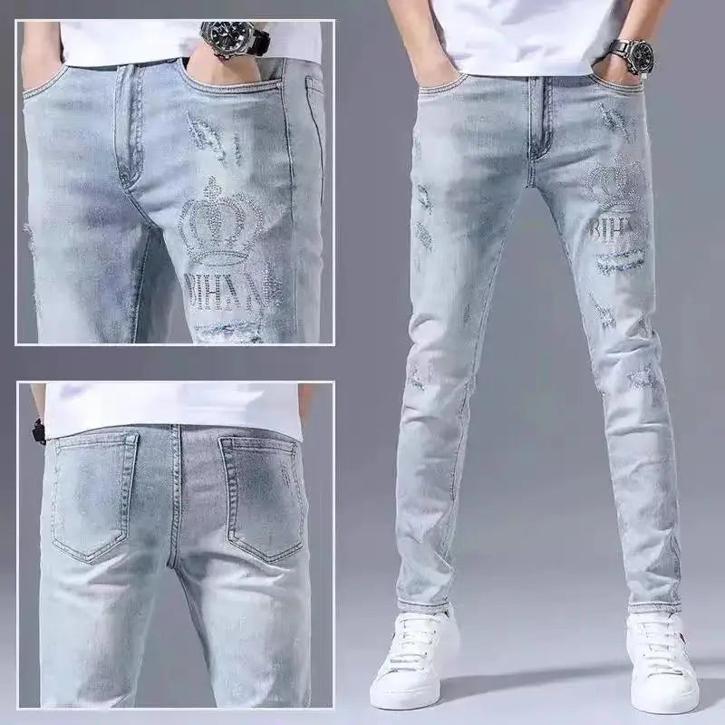 SLIM FIT LIGHT JEANS