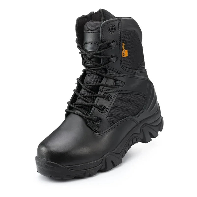 WINTER LEATHER COMBAT BOOTS