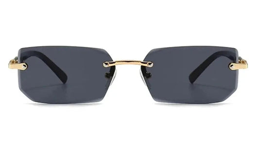 RETRO RIMLESS SUNGLASSES