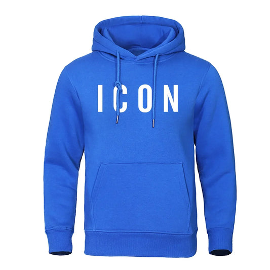 HOOD LETTER COTTON HOODIE