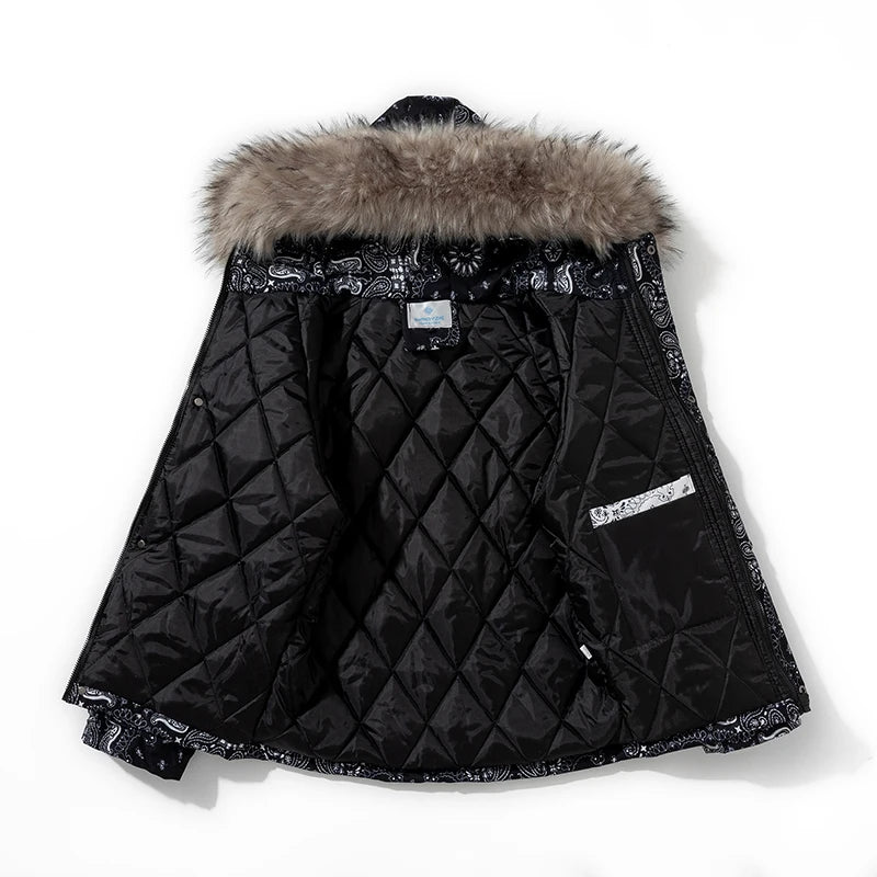 PATCHWORK FUR COAT