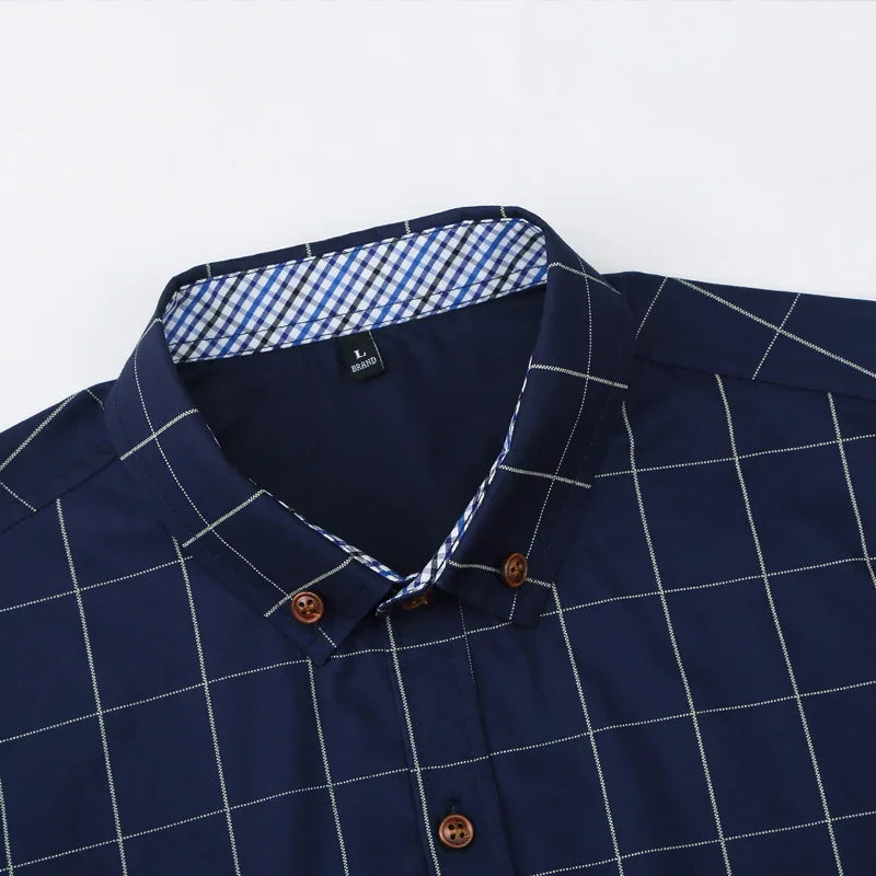 PLAID COTTON SHIRT