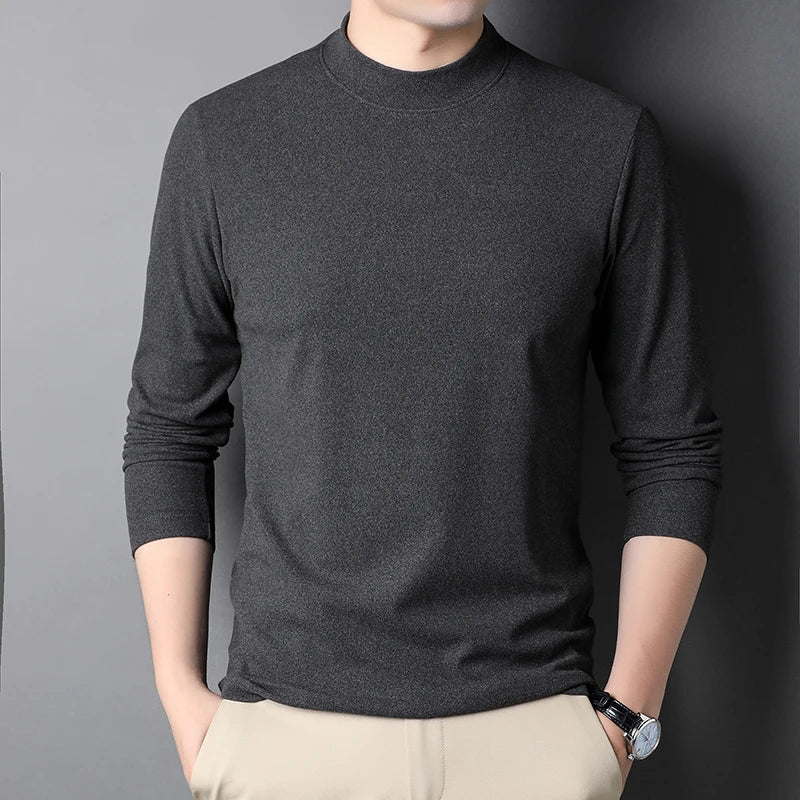 LONG SLEEVE PATCHWORK T-SHIRT