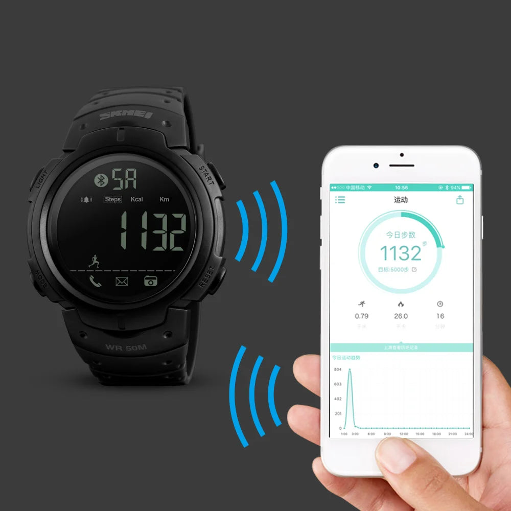 BLUETOOTH SMART WATCH WITH REMOTE CAMERA