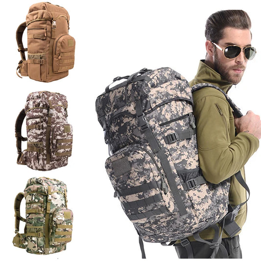 50 L MILITARY TACTICAL BACKPACK