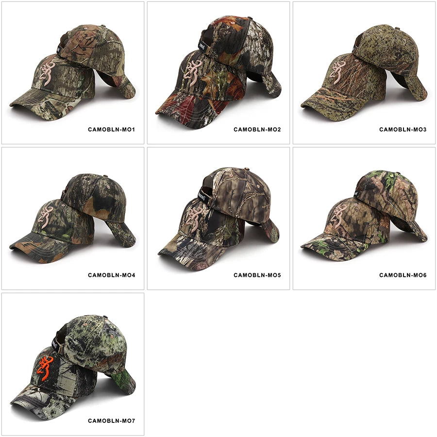 CAMO BASEBALL CAP