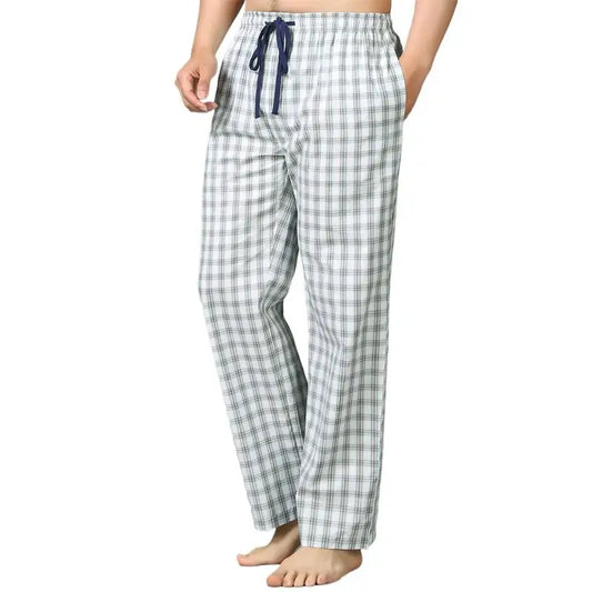 COTTON PYJAMA TROUSERS